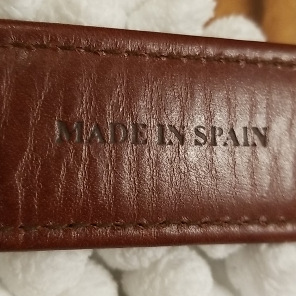Mezlan mens luxury belt 3109 - Picture 4 of 16